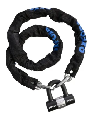 Bestel Nu Zámek na motorku OXFORD HD Chain Lock - 1.5m x 9.5mm