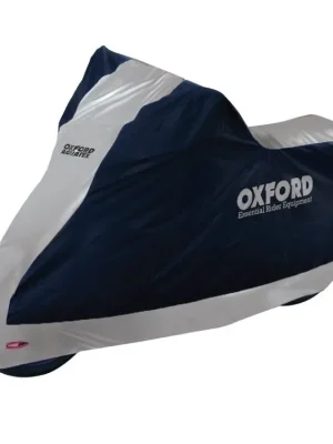 Direct Beschikbaar Moto plachta Aquatex OXFORD CV204 černo stříbrná L