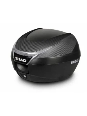 Laatste Versie Box scooter SHAD SH34 Carbon Top case