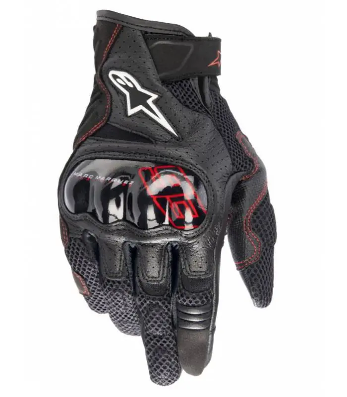 Rukavice RIO HONDO V2 AIR MM93 kolekce, ALPINESTARS (černá/červená) 2026 L Lage Kosten