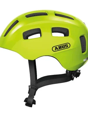Must-Have Cyklo přilba Youn-I 2.0 signal yellow, ABUS,dětská (žlutá fluo) S (obvod hlavy 48 - 54 cm)