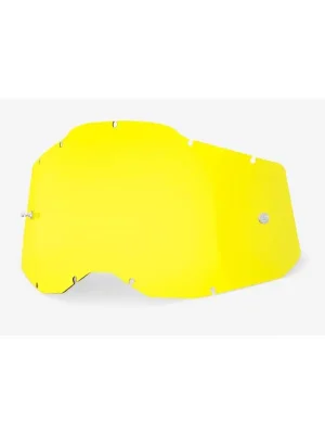 Nu Kopen Plexi Racecraft 2/Accuri 2/Strata 2, 100% - USA (žluté, Anti-fog)