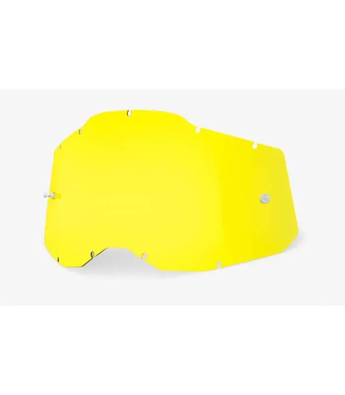 Nu Kopen Plexi Racecraft 2/Accuri 2/Strata 2, 100% - USA (žluté, Anti-fog)