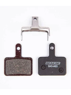 Beperkte Voorraad Brzdové destičky pro systémy SHIMANO, BRAKING (směs Organic) 2 ks v balení