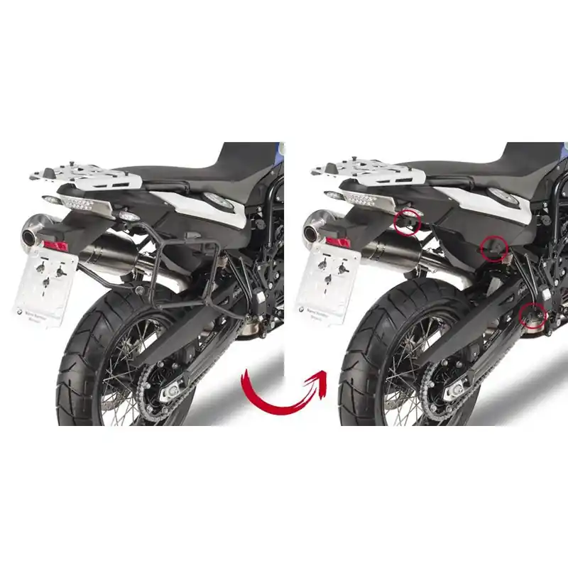 GIVI PLR5103 montážní sada ( nosič ) bočních kufrů BMW F 700 GS 2012 - 2017 Hoge Kwaliteit