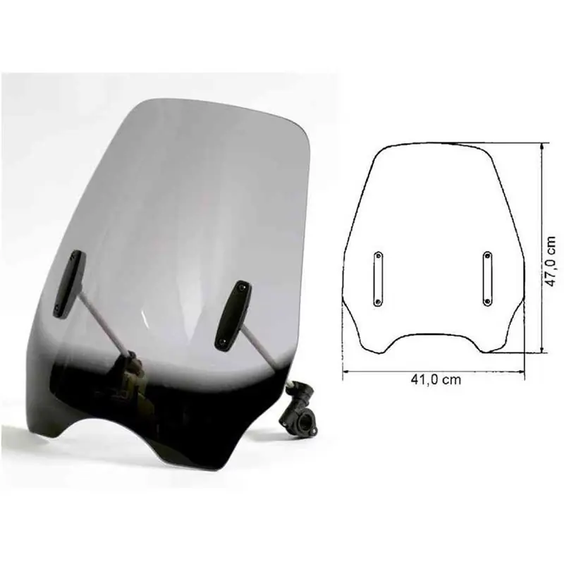 Moto plexi MRA Hyosung RTT 125 - Highway čiré Superprijs