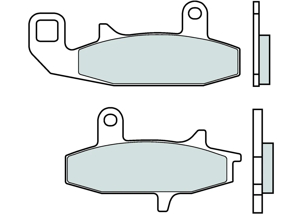 Brzdové destičky na moto Brembo 07SU15 09 OE Actieprijs