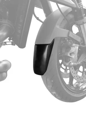 Speciale Aanbieding Prodloužení předního blatníku KTM 1290 Superduke R (20-23) Černá (N)