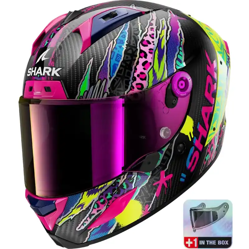 Finale Uitverkoop Závodní moto přilba Shark AERON Fawn DVY S(55/56)
