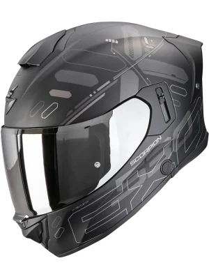 Korting přilba SCORPION EXO-530 AIR FOND matná černo/stříbrná XS (53/54)