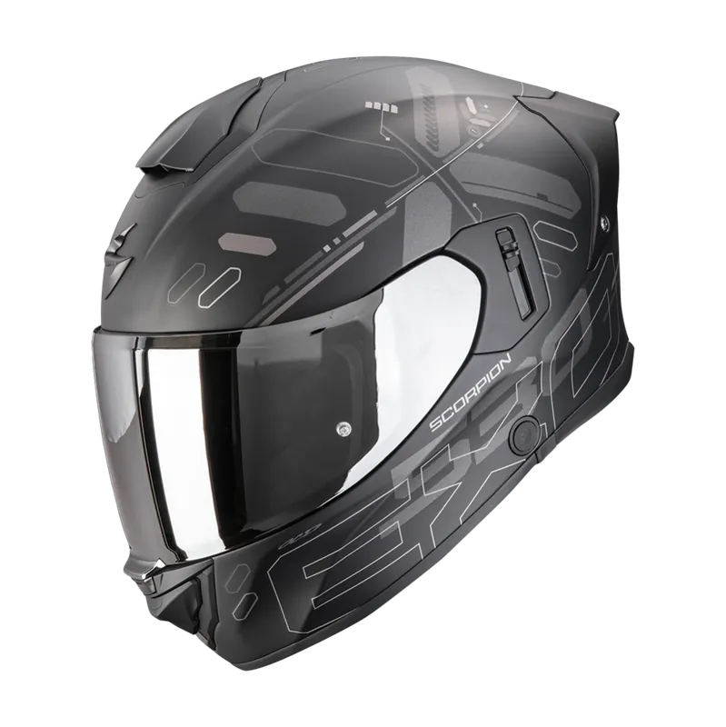 Korting přilba SCORPION EXO-530 AIR FOND matná černo/stříbrná XS (53/54)