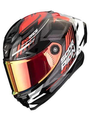 Lage Kosten přilba SCORPION EXO-RACE AIR KOBRA FIM2 černo/červená XS (53/54)