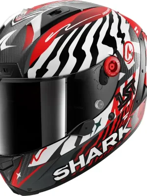 Shark Aeron GP FIM 2 Speed Fancy Carbon- červená XS (53/54) Nu Kopen