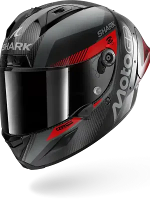 Betrouwbaar SHARK AERON GP FIM 2 Carbon - Antracit červená XS (53/54)
