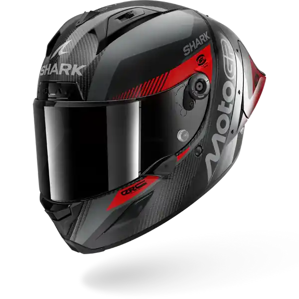 Betrouwbaar SHARK AERON GP FIM 2 Carbon - Antracit červená XS (53/54)