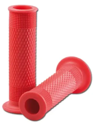 HS MOTO GUMOVÉ GRIPY FAST ČERVENÉ 22 MM Snelle Levering