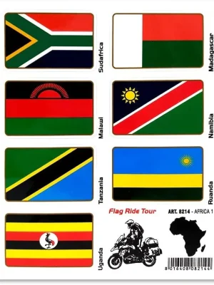 QUATTROERRE NÁLEPKY TOUR AFRICA 1 13,5x16 Goedkoop
