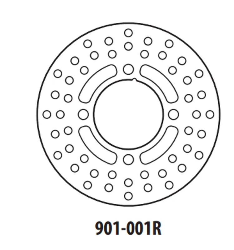 Tijdelijk Beschikbaar Brzdový kotouč GOLDFREN 901-001R zadní 190,7 mm
