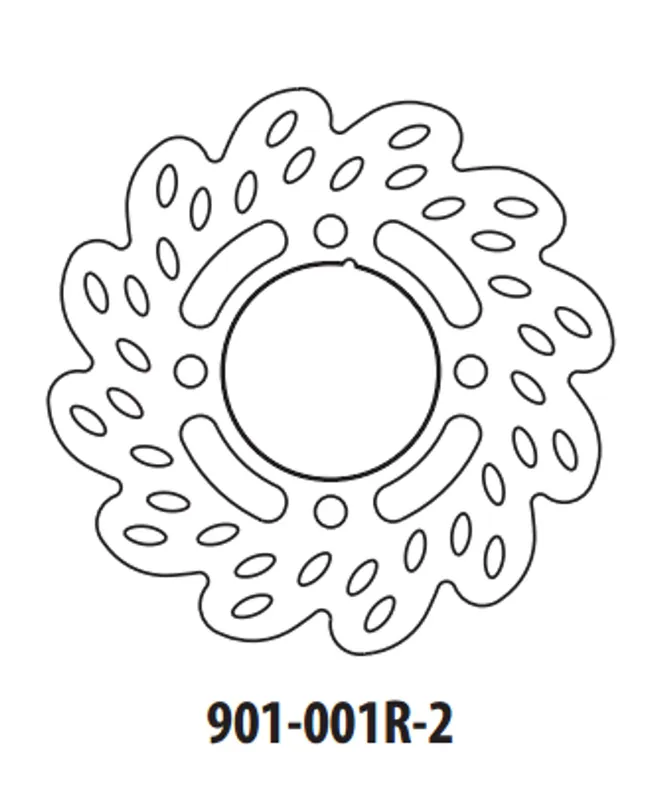 Brzdový kotouč GOLDFREN 901-001R-2 zadní 190,7 mm Meest Verkocht