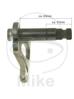 Fabrieksprijs Kickstart shaft JMT 63mm/31mm