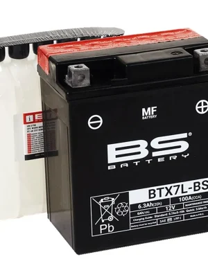 Beperkte Voorraad Bezúdržbová motocyklová baterie BS-BATTERY BTX7L-BS (YTX7L-BS)