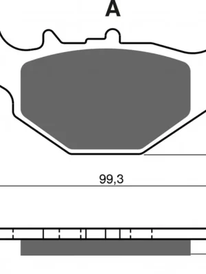 Seizoensaanbieding Brzdové destičky GOLDFREN 226 S33 OFF-ROAD REAR