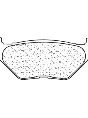 Koopje Brzdové destičky CL BRAKES 3061 MSC