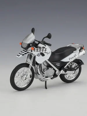 Welly BMW F 650 GS Dakar WHITE 1:18 Finale Uitverkoop