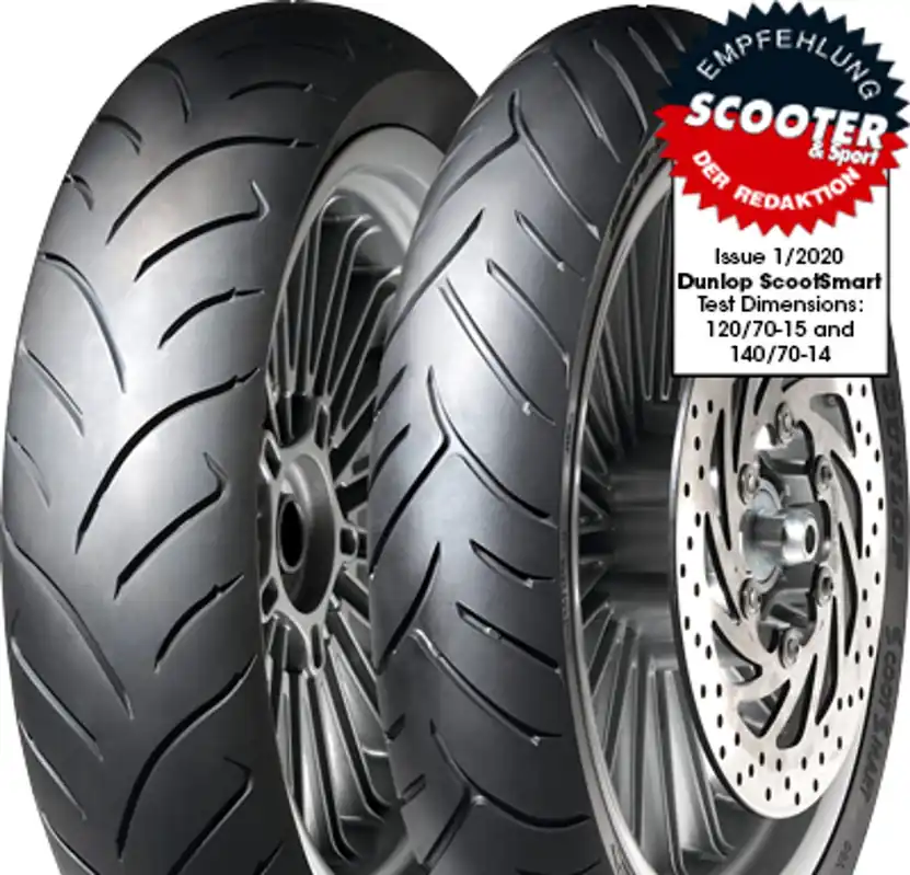 Pneumatika DUNLOP 110/70-16 52S TL SCOOTSMART Veilige Betaling