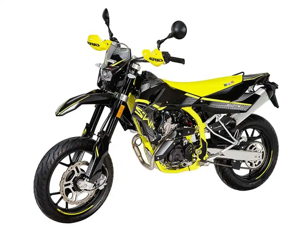 Nu Kopen SWM SM 125 R Euro 5 BLACK/YELLOW