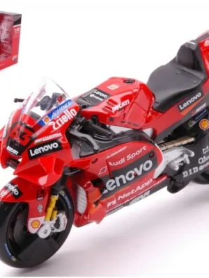Flitsaanbieding Maisto DUCATI Desmosedici GP 21 Francesco Bagnaia 1:18