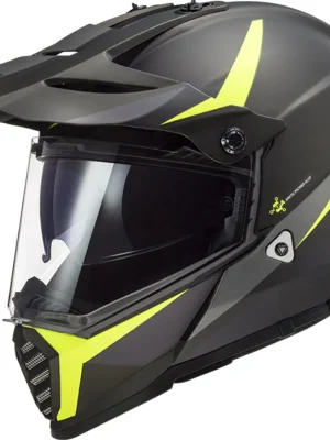 Tijdelijk Beschikbaar LS2 Helmets LS2 MX436 PIONEER EVO ROUTER MATT BLACK H-V YELLOW LS2 MX436 PIONEER EVO ROUTER BLACK H-V YELLOW XS