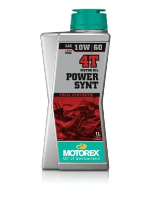Laatste Versie Motorex Power Synt 10W60 4T 1L