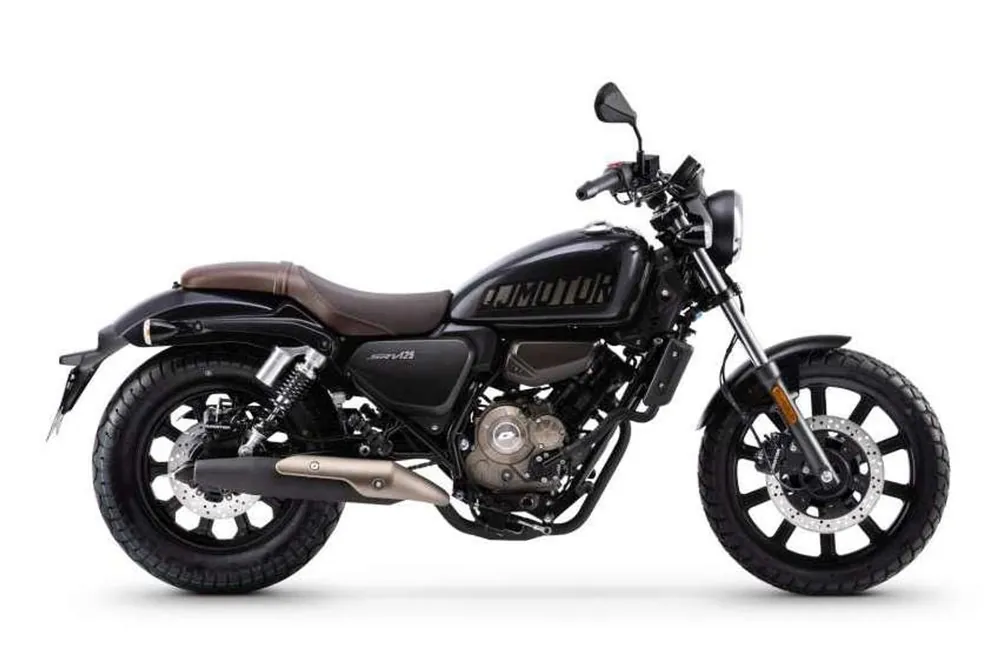 QJ MOTOR SRV 125 Euro 5 BLACK Express Levering