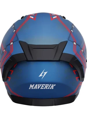 Exclusieve Aanbieding Integrální helma STORMER BLASTER MAVERIK blue, metal matt S