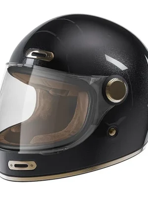Bestel Nu Integrální helma STORMER HISTORY SOLID black pearly S