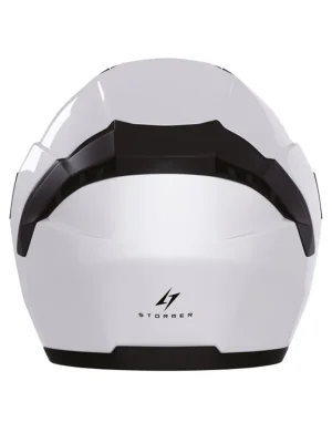 Direct Beschikbaar Open face helmet STORMER RUN white pearly 2XL