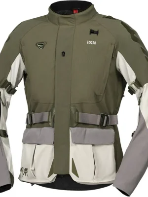 Merkproduct Bunda s laminovanou membránou iXS VENTURE-STX 1.0 X2-011405 světle šedá-olivová K3XL