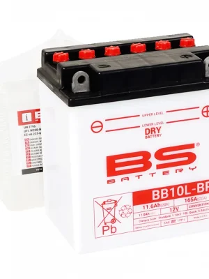 Shop Nu Konvenční motocyklová baterie BS-BATTERY BB10L-BP Včetně balení kyseliny