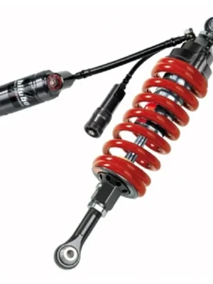 Tlumič BITUBO adjustable: hydraulic spring preload, rebound, double compression, length red spring Laatste Kans