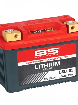 Lithiová motocyklová baterie BS-BATTERY BSLI-03 Exclusieve Aanbieding