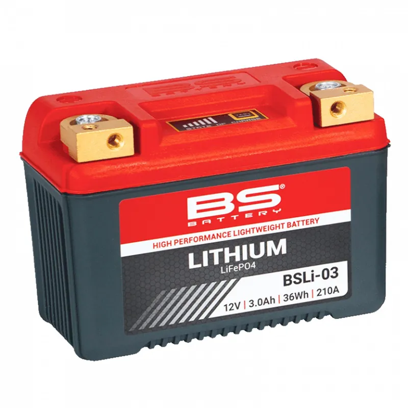 Lithiová motocyklová baterie BS-BATTERY BSLI-03 Exclusieve Aanbieding