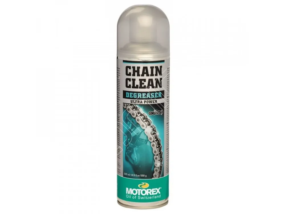 Čistící sprej na řetěz Motorex Chain Clean 611 500ml Hoge Kwaliteit