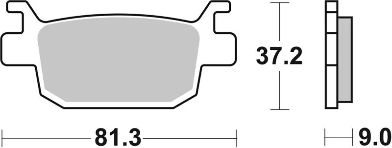 SBS Brzdové destičky 193HF Premium