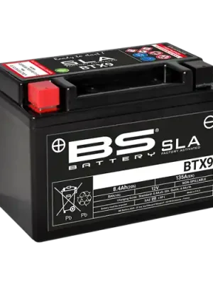 BS-BATTERY V továrně aktivovaný akumulátor BTX9 (FA) (YTX9 (FA)) SLA Hoge Kwaliteit