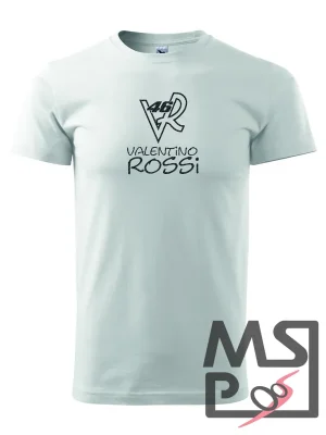 MSP Pánské triko s moto motivem 83 Rossi bílé 2XL Koop Vandaag