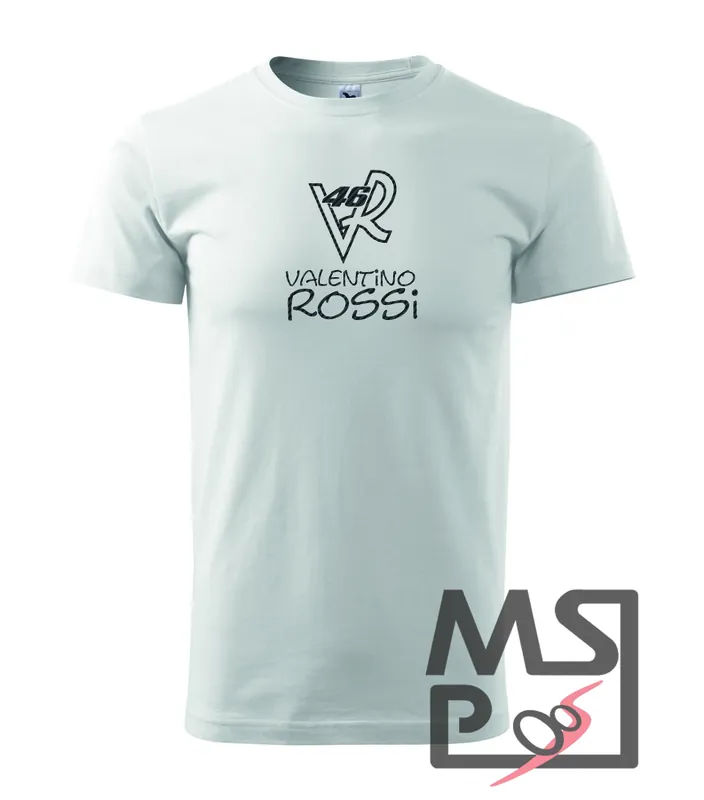 MSP Pánské triko s moto motivem 83 Rossi bílé 2XL Koop Vandaag