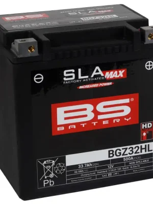 Gratis Retour BS-BATTERY V továrně aktivovaný akumulátor BGZ32HL SLA MAX (12V 32Ah, 500A) – 300935