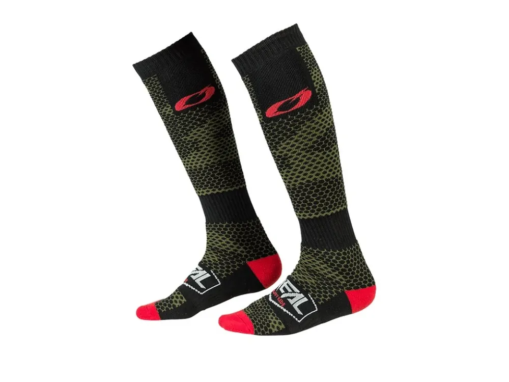 Speciale Aanbieding O´Neal podkolenky COVERT černá/zelená Barva černá/zelená. Velikost UNI - Skladem