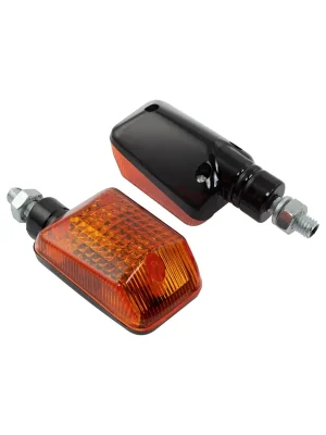 Betaalbaar Bike It Mini blinkry s krátkou nohou, černým tělem a žlutým sklem